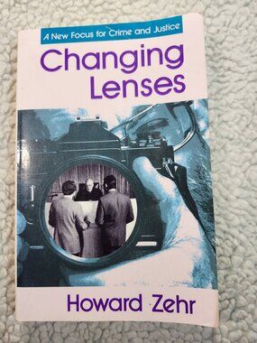 Changing Lenses Howard Zehr Paperback Herald Press 1995 Restorative Justice
